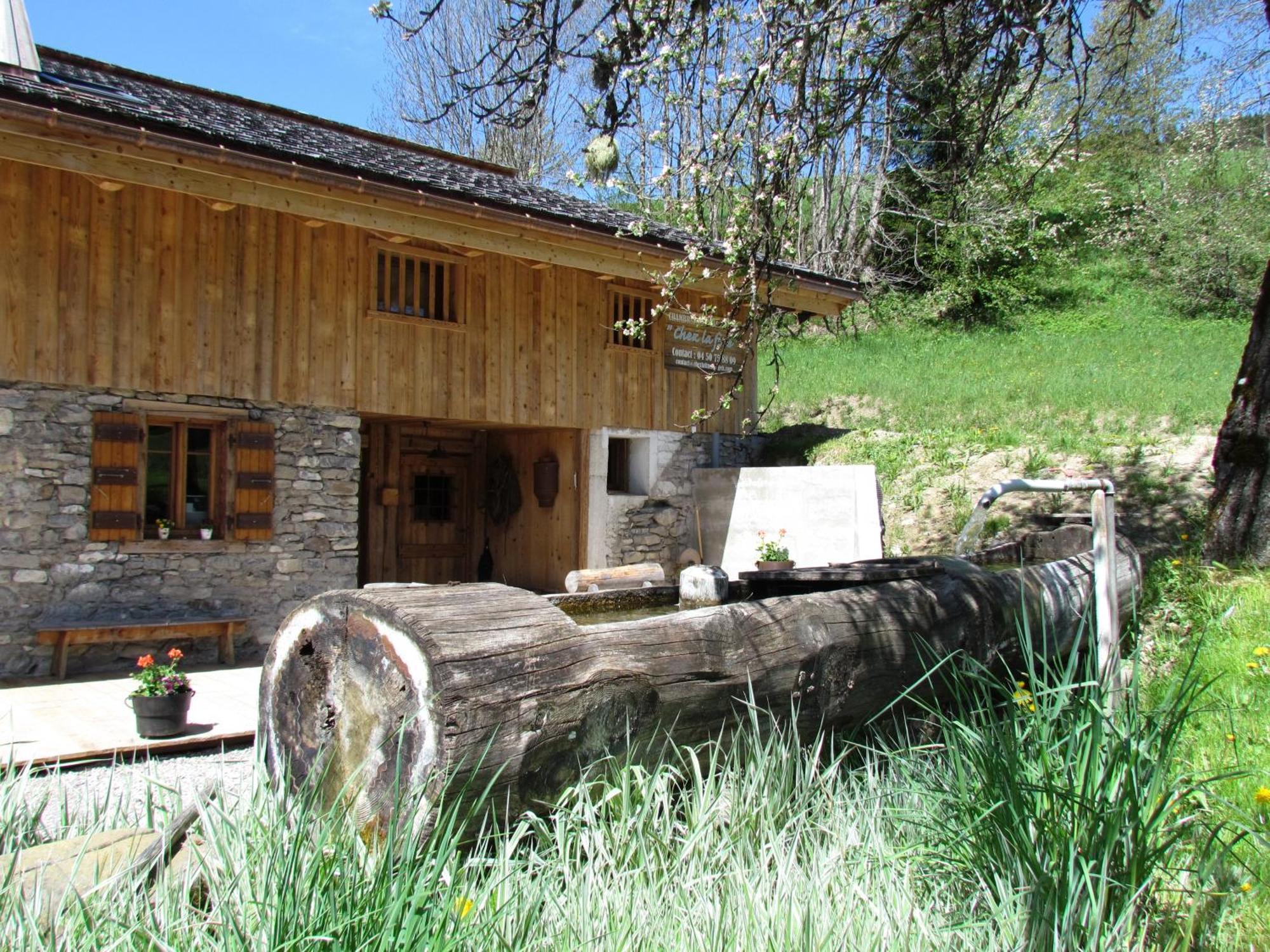 Chez La Fine Bed and Breakfast Les Gets Exteriör bild